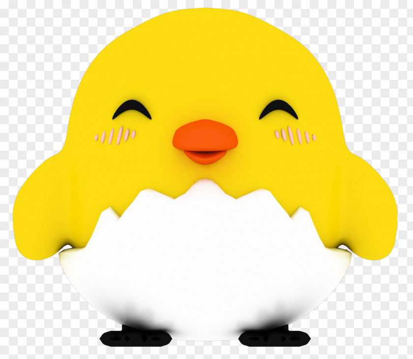 Attend Cartoon Penguin Swans Goose Duck Water Bird PNG