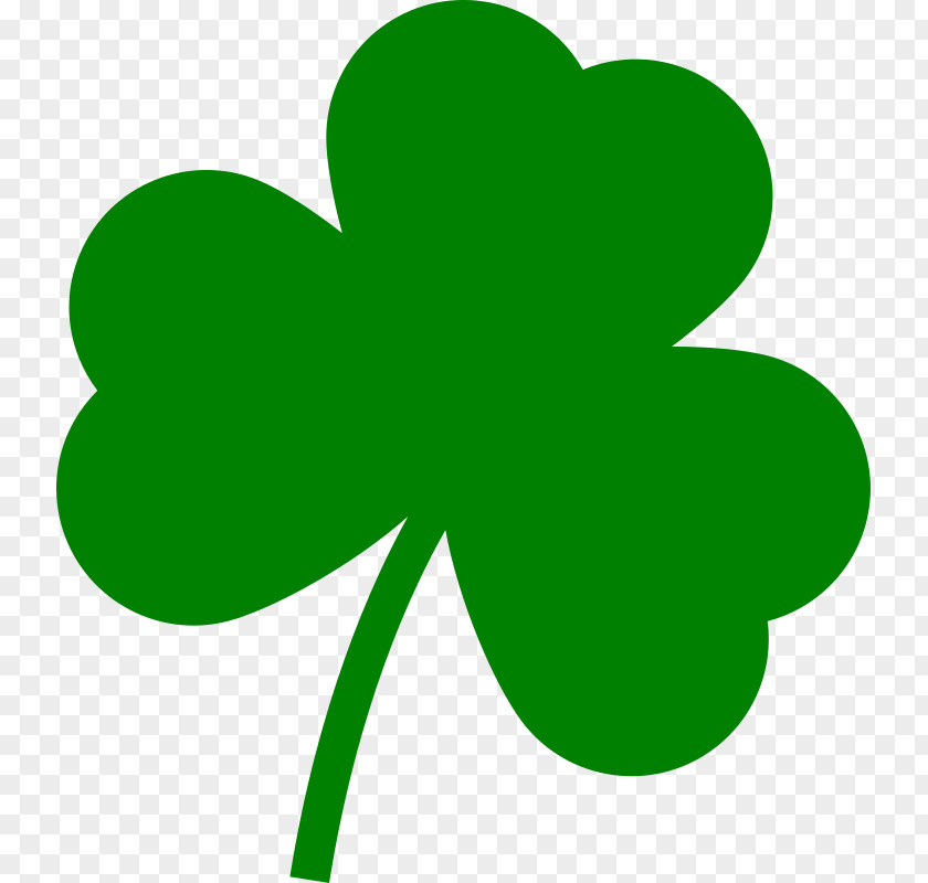 Clover PNG Saint Patrick's Day Ireland Shamrock Four-leaf PNG