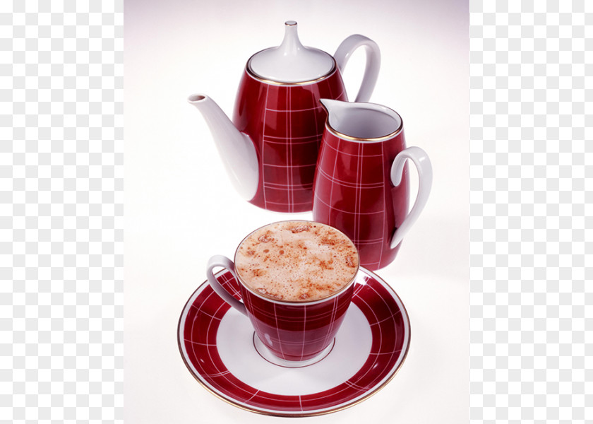 Coffee Cup Cappuccino Kettle Desktop Wallpaper PNG