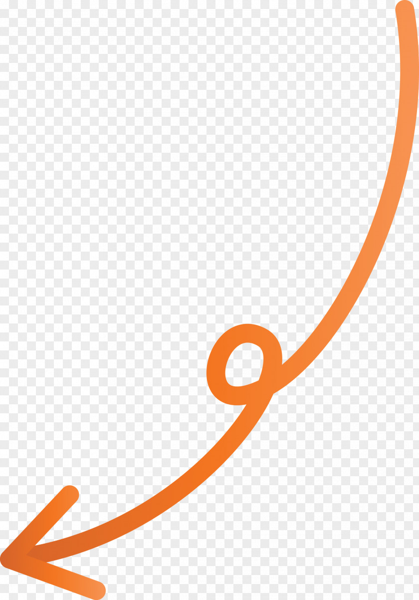 Curved Arrow PNG