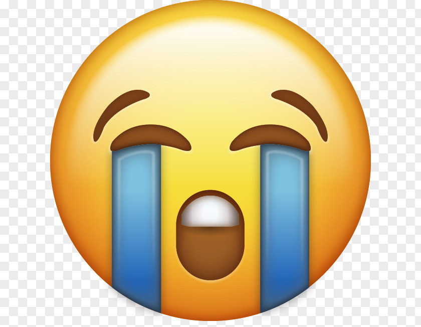 Emoji Face With Tears Of Joy Crying Clip Art PNG