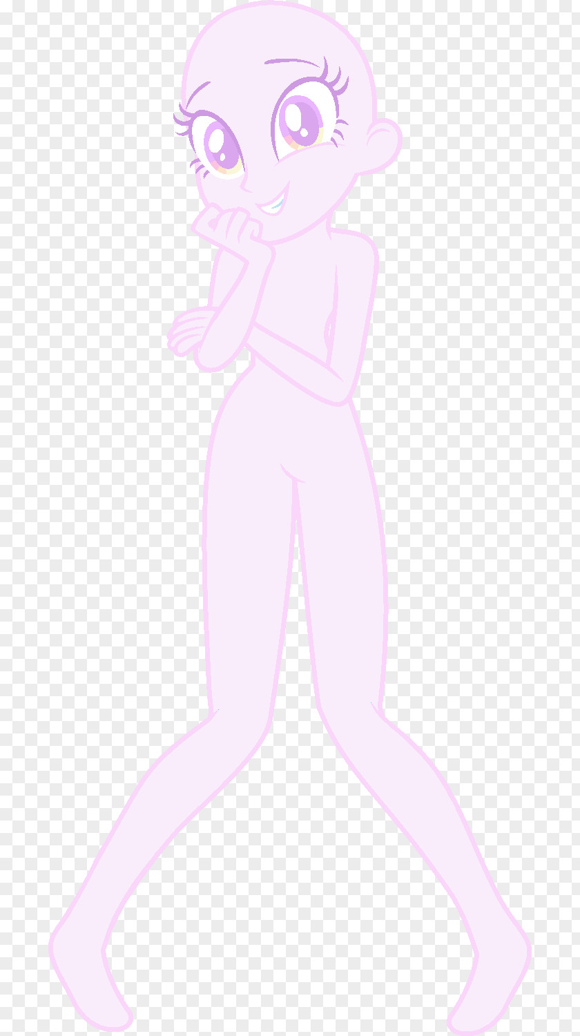 Equestria Girls Base Finger Line Art Sketch PNG