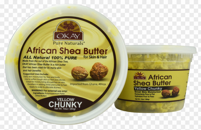 Butter Lotion OKAY Shea Yellow Smooth African Cuisine PNG