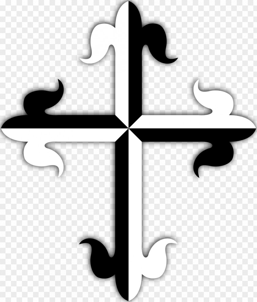 Christian Cross Dominican Order Fleury St Dominic's Priory Church PNG