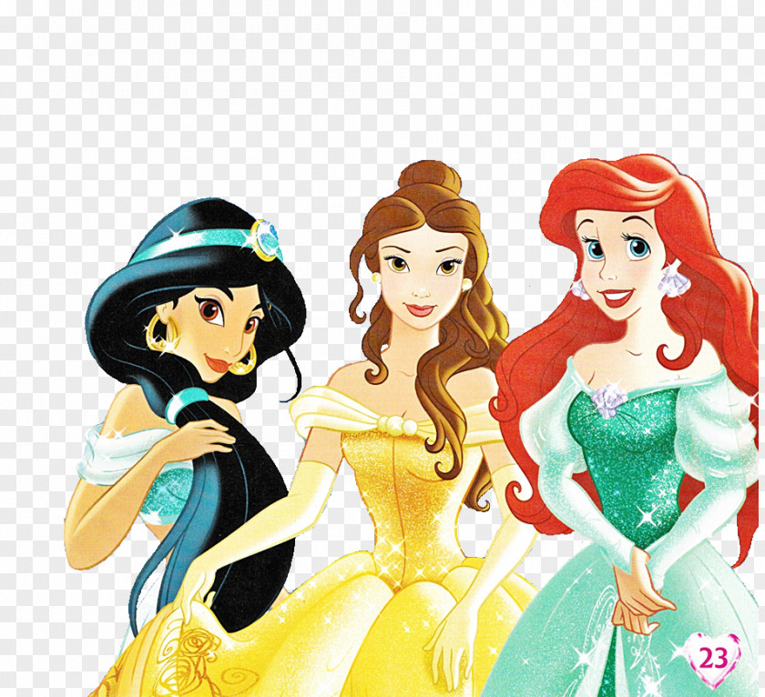 Enero Cliparts Princess Jasmine Ariel Belle Aurora Rapunzel PNG
