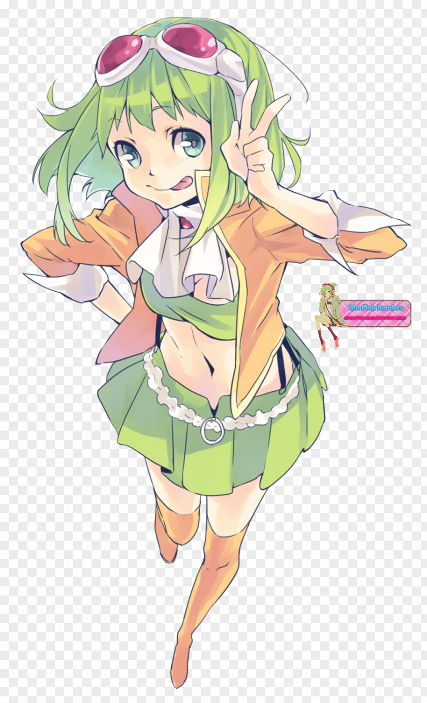 Hatsune Miku Megpoid Vocaloid Rendering DeviantArt PNG