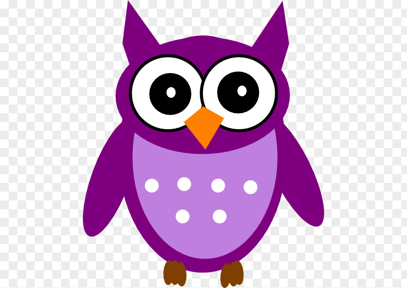 Purple K Owl Clip Art Image Vector Graphics Cartoon PNG