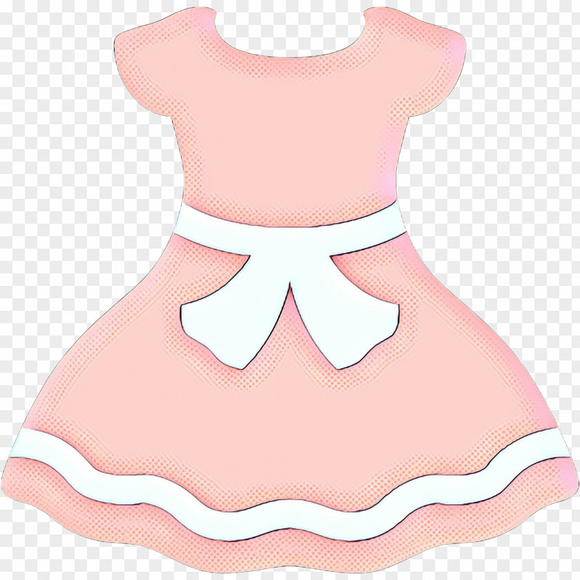 Sleeve Child Pink Clothing Dress Costume Peach PNG