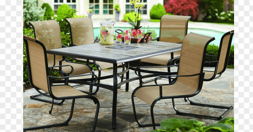 Table Garden Furniture Dining Room Patio PNG