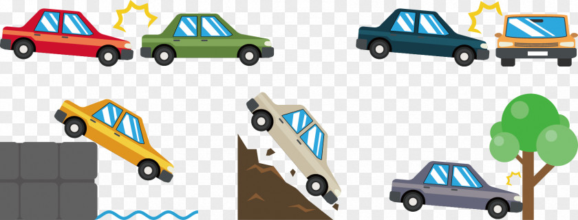 Vehicle Accidents Car Traffic Collision Accident Illustration PNG