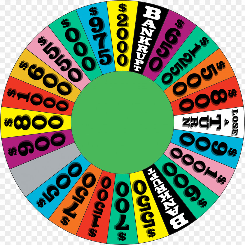 Wheel Of Fortune Template Video Game Show PNG