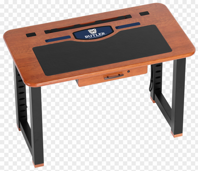 Writing Desk Top View Table Furniture Interior Design Services Recording Studio PNG
