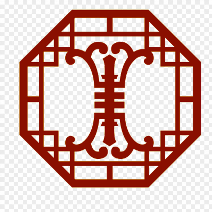 Ancient Chinese Red Window Edge China Clip Art PNG