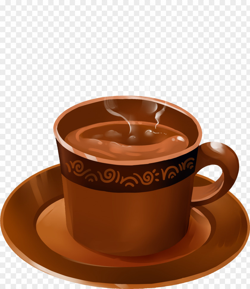 Brown Coffee Cup Ristretto Cuban Espresso PNG
