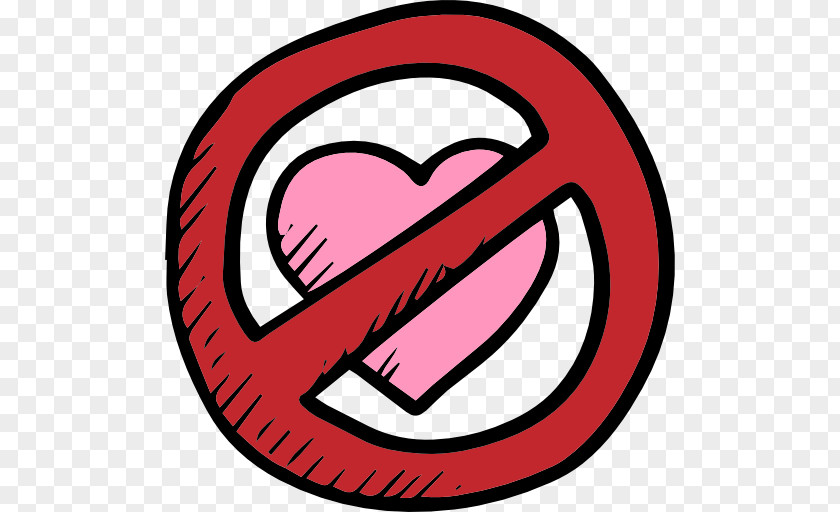 Forbidden Symbol Love Clip Art PNG
