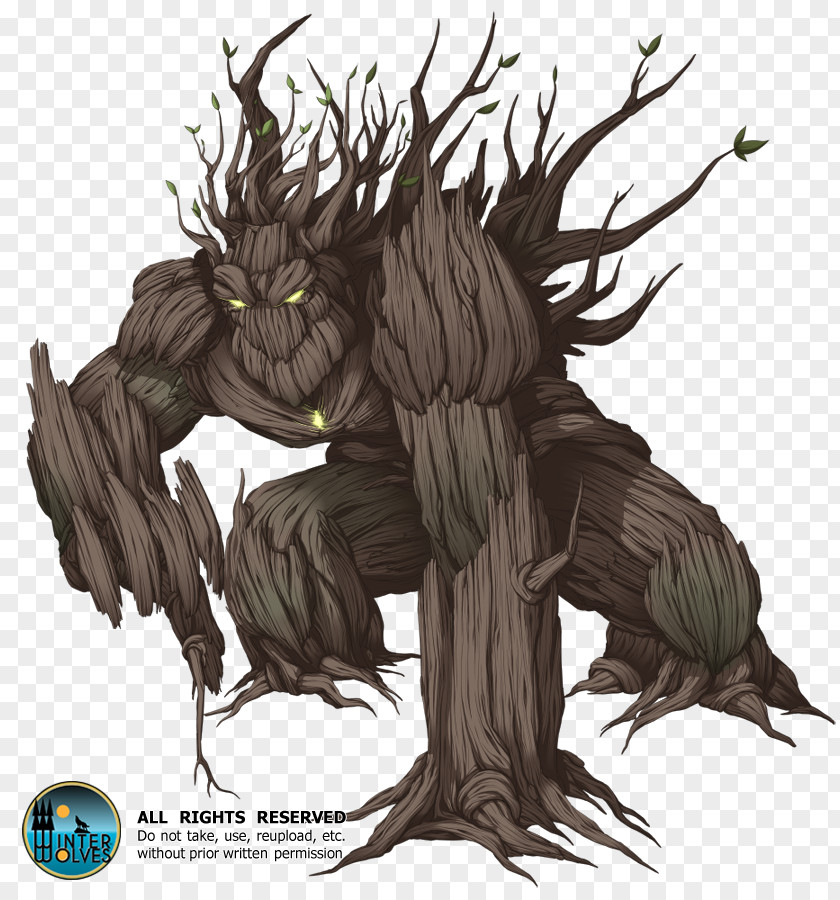Tree Treebeard Ent Art Green Man PNG