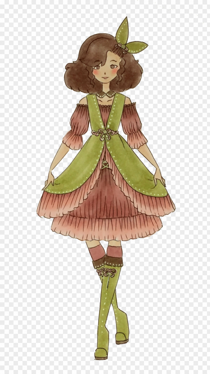 Doll Costume Design Character PNG