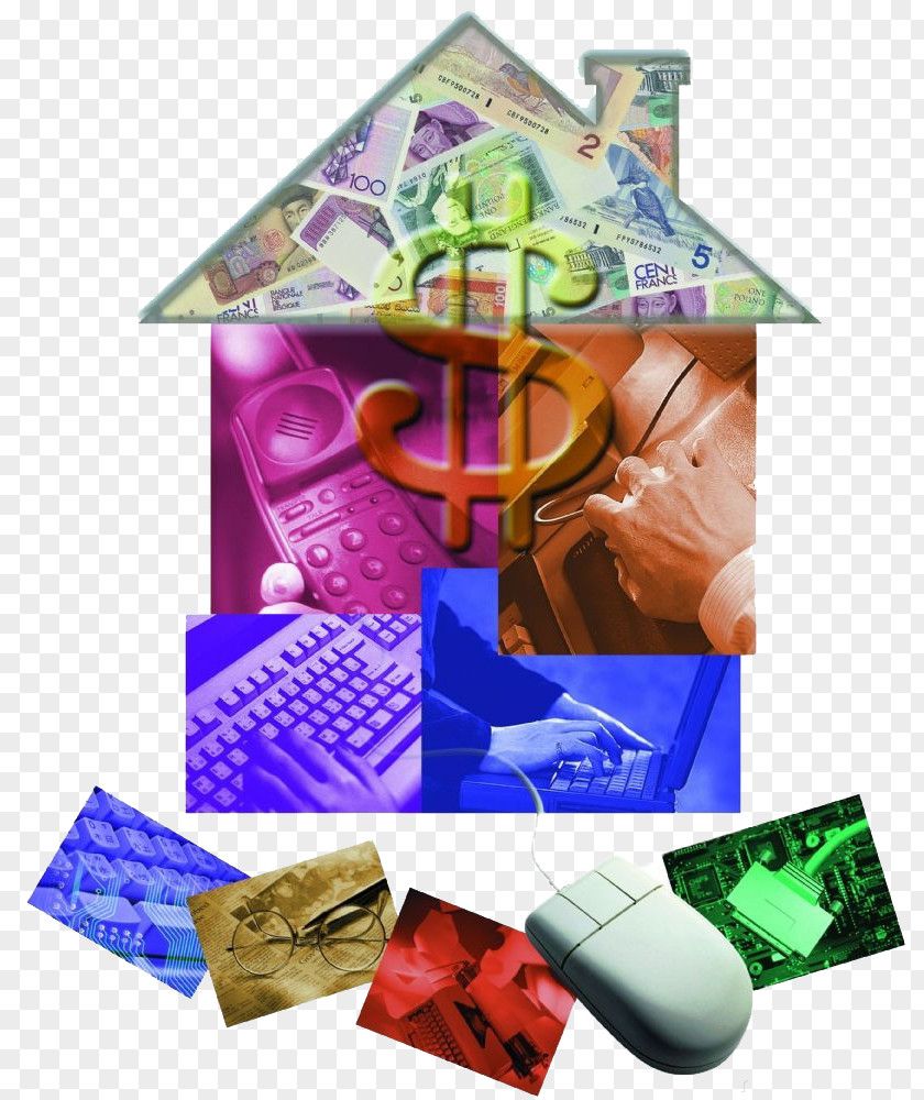 Dollar House Digital Data United States Sign PNG
