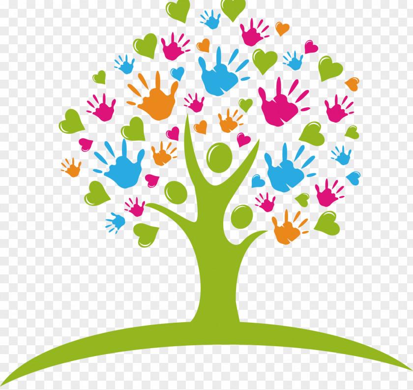 Friendship Tree Volunteering Logo PNG