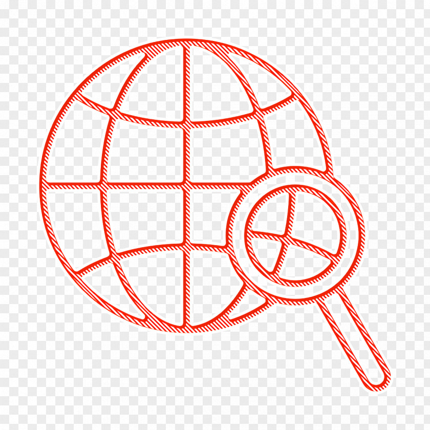 Global Icon Online Marketing Elements Search PNG