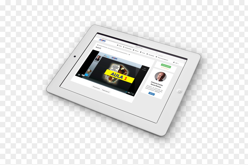 Ipad White Product Design Electronics Multimedia PNG