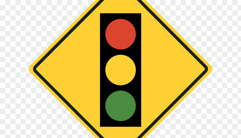Triangle Signage Traffic Light Cartoon PNG
