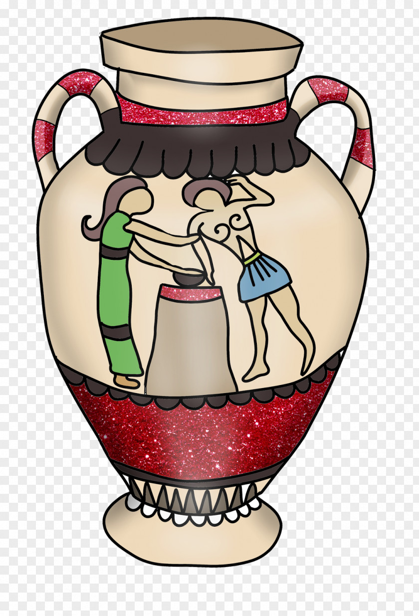 Vase Ceramic Illustration Cartoon PNG