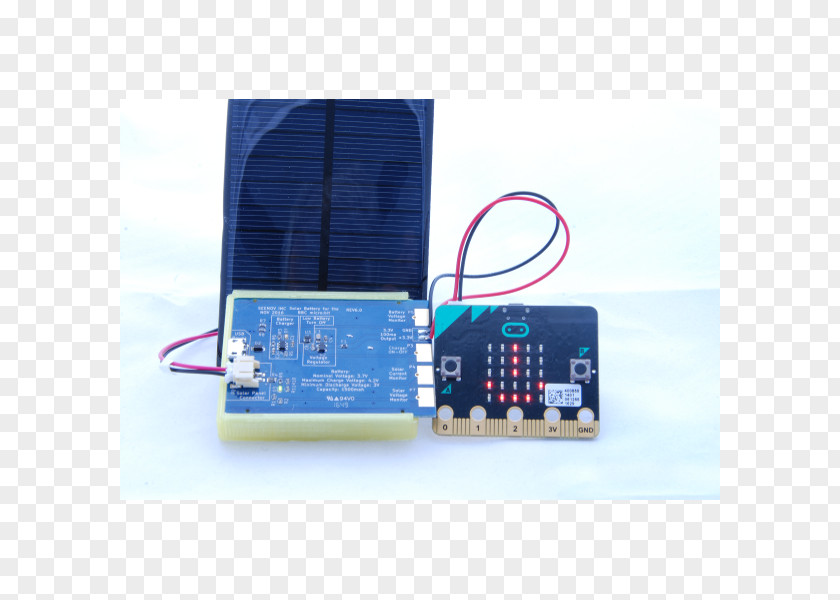 Energy Microcontroller Micro Bit Electronics Solar Power Panels PNG