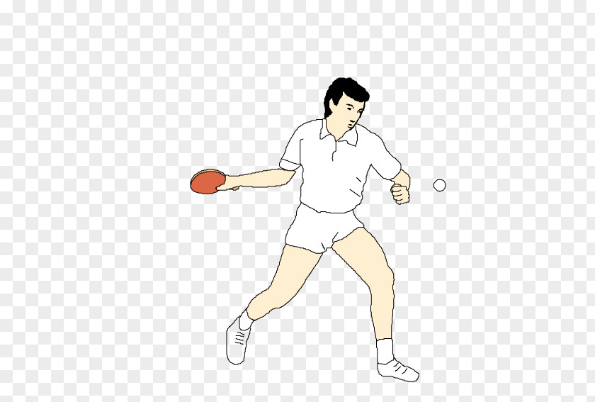 Male Table Tennis Players Pong Athlete Clip Art PNG