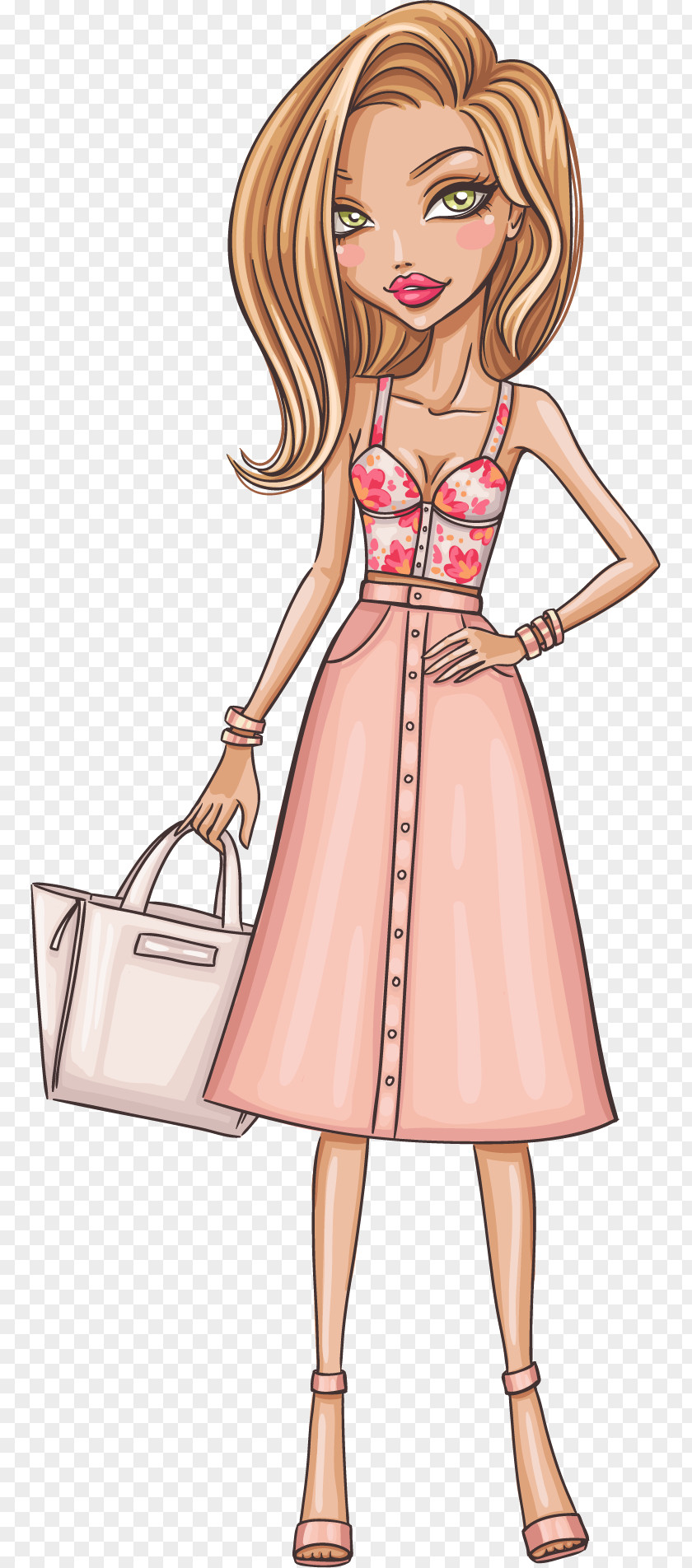 Stock Photography Fashion Drawing Illustration PNG photography Illustration, hand-drawn fashion girl clipart PNG
