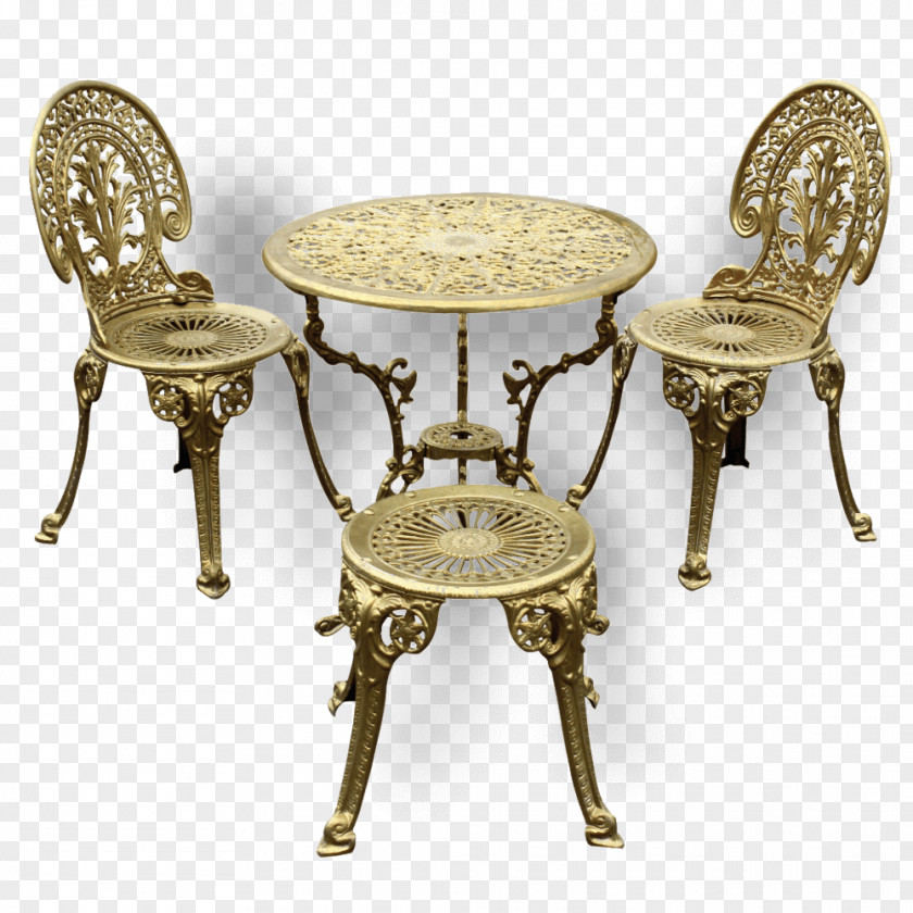 Table Garden Furniture Chair PNG