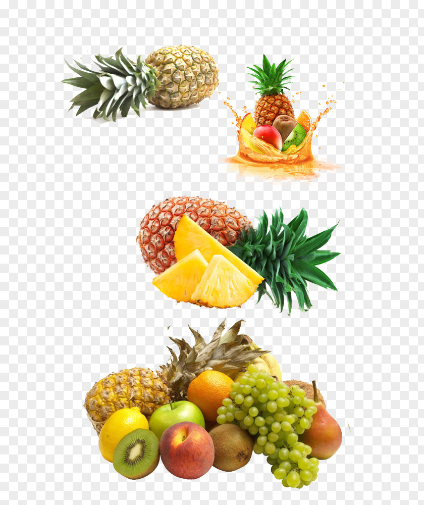 Tropical Fruit Pineapple Juicer Smoothie PNG