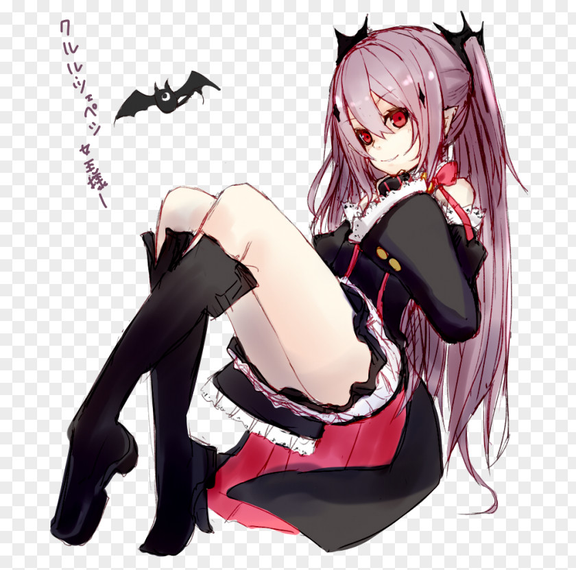 Cosplay Seraph Of The End Vampire Costume PNG