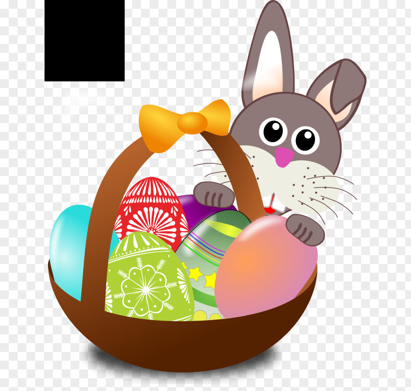 Easter Egg Hunt Clipart Bunny Parade Basket PNG