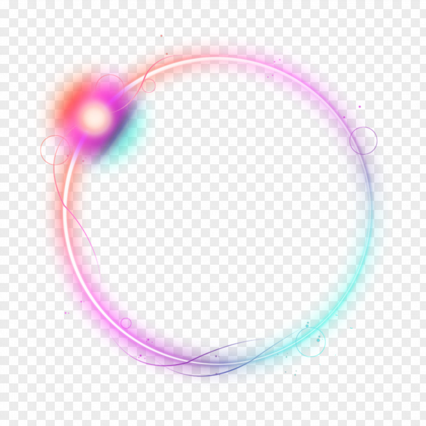 Free Color Halo Pull Material Circle Glory Clip Art PNG