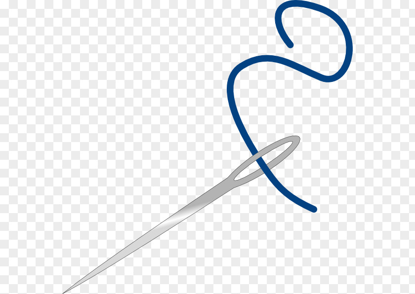 Needle Hand-Sewing Needles Thread Clip Art PNG