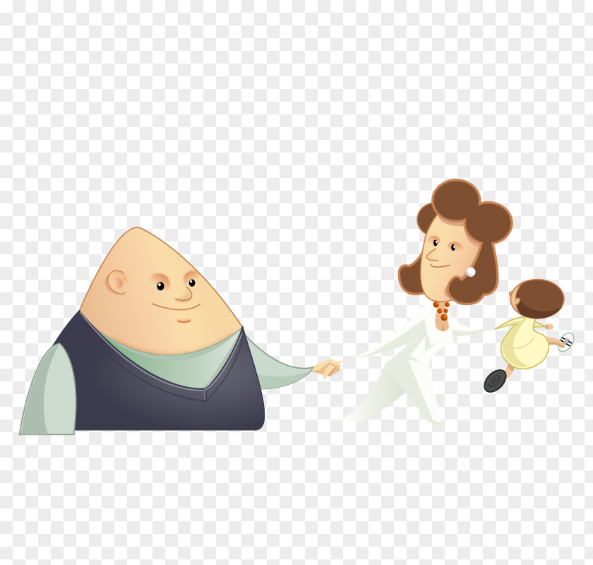 Pictures Of A Family Child Cartoon Illustration PNG