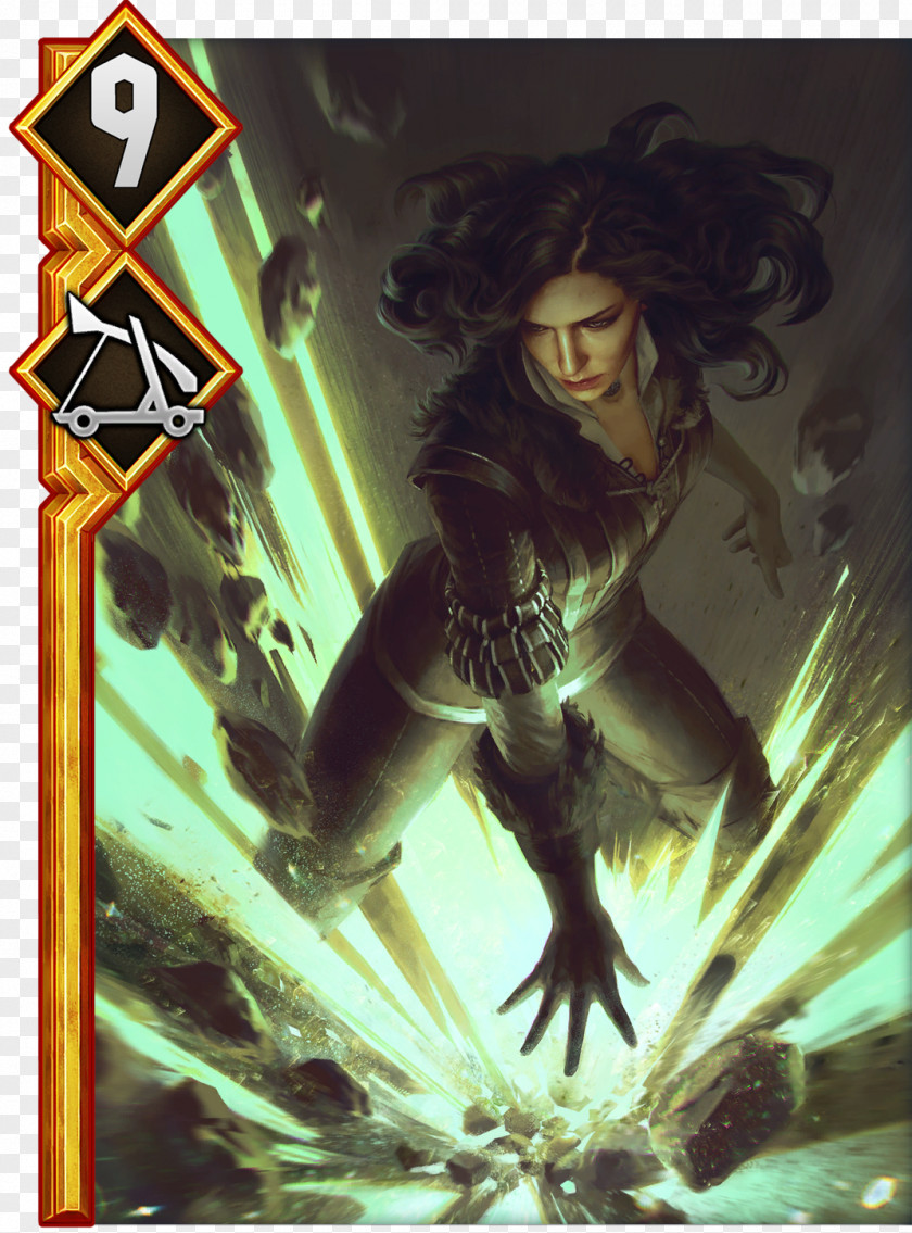 The Witcher Gwent: Card Game 3: Wild Hunt Geralt Of Rivia Yennefer PNG