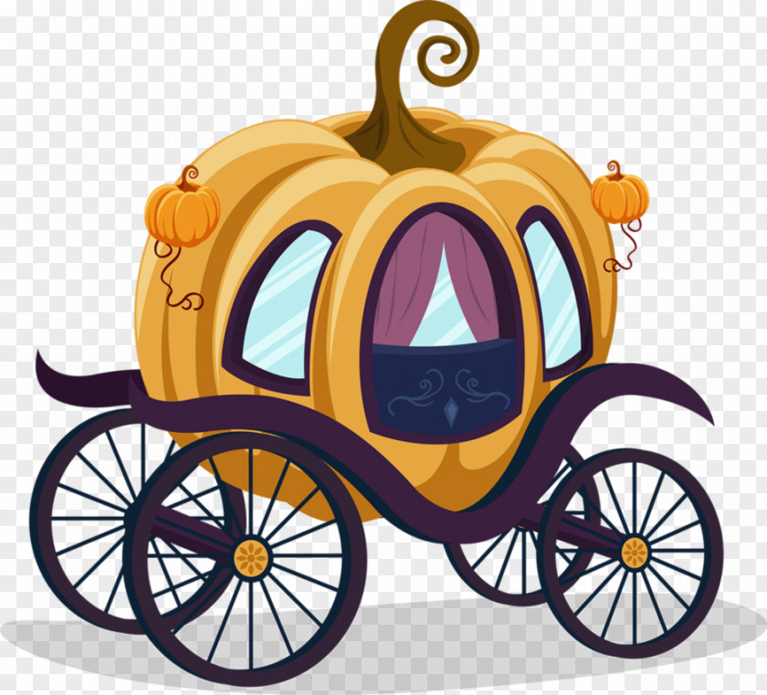 Carriage Cinderella Cartoon Pumpkin Clip Art PNG