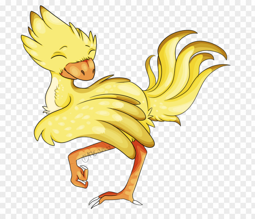 Chocobo Rooster Beak Legendary Creature Clip Art PNG