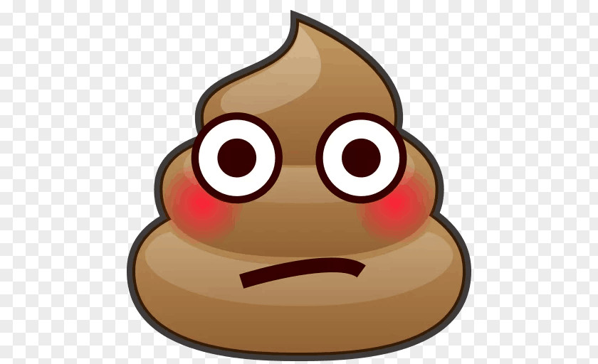 Emoji Pile Of Poo Sticker Telegram Image PNG