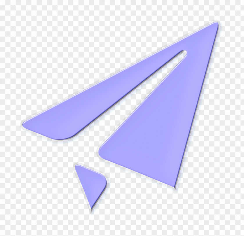 Paper Product Electric Blue Plane Icon Send PNG