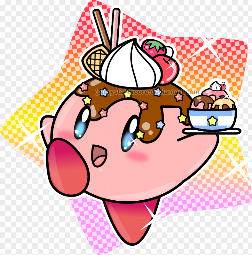 Sundae Pictures Kirby Super Star Ice Cream Clip Art PNG