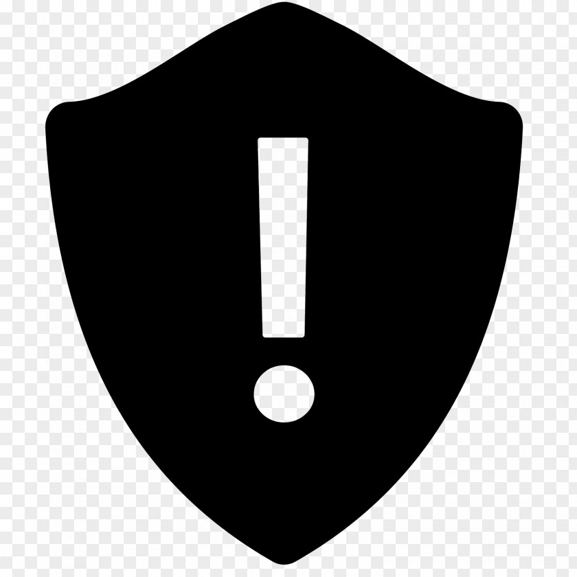 Black Shield Symbol User PNG