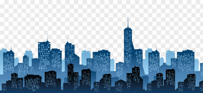 City Skyline Architecture PNG