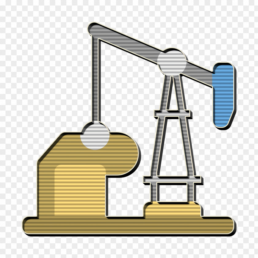 Global Warming Icon Oil Well PNG