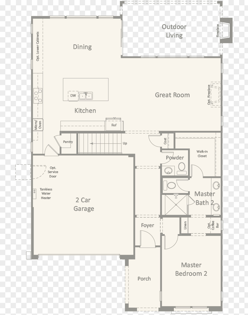 House Floor Plan Forney PNG