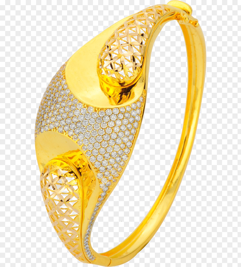Jewellery Model Bangle Gold Body Material PNG