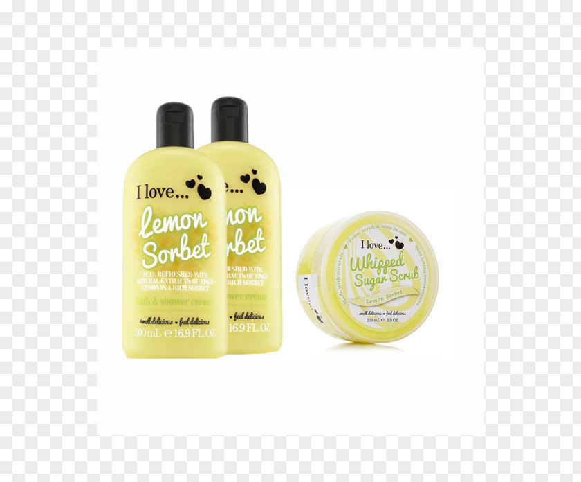 Lemon Meringue Pie Lotion Sorbet Milliliter PNG