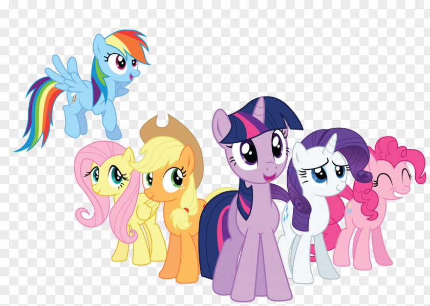 Mane Vector Rainbow Dash Pinkie Pie Pony Twilight Sparkle Rarity PNG